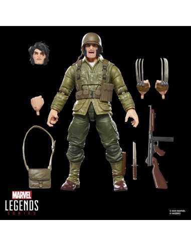 Figura hasbro marvel legends series wolverine (wwii logan)