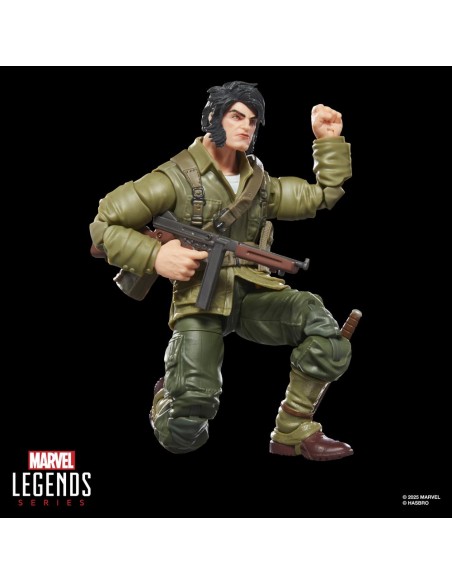 Figura hasbro marvel legends series wolverine (wwii logan)