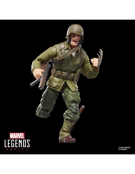 Figura hasbro marvel legends series wolverine (wwii logan)