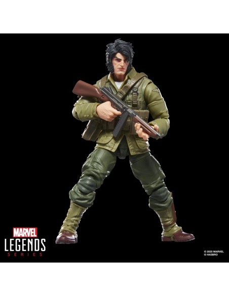 Figura hasbro marvel legends series wolverine (wwii logan)