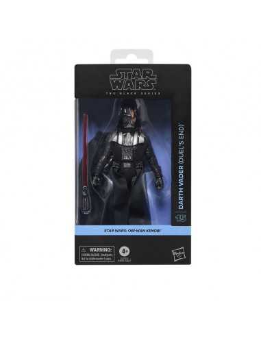 Figura hasbro star wars the black series obi - wan kenobi darth vader (duel's end)