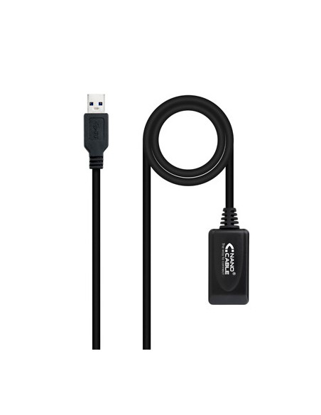 Cable prolongador nanocable con amplificador usb 3.0 usb - a - m - usb - a - h 5 m