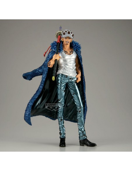 Figura banpresto one piece premium trafalgar law [the metallic]