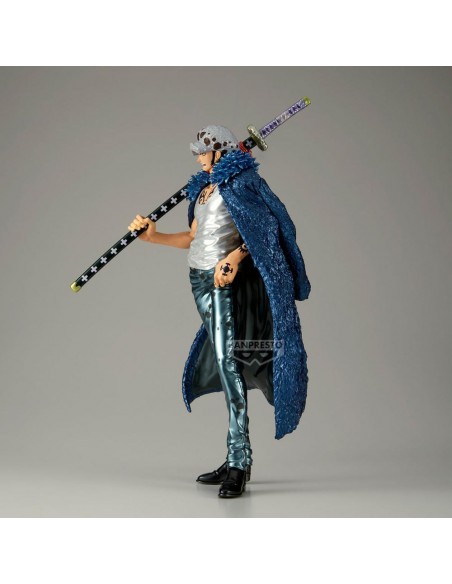 Figura banpresto one piece premium trafalgar law [the metallic]