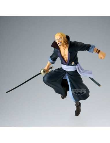 Figura banpresto one piece battle record collection silvers rayleigh 16cm