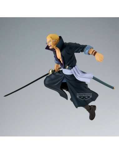 Figura banpresto one piece battle record collection silvers rayleigh 16cm