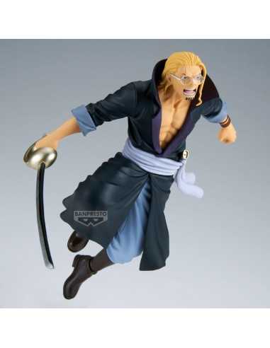 Figura banpresto one piece battle record collection silvers rayleigh 16cm
