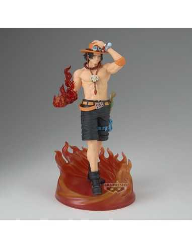 Figura banpresto one piece the shukko logia portgas d.ace special edition