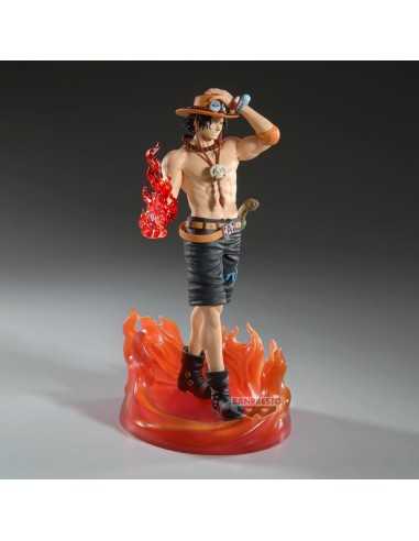 Figura banpresto one piece the shukko logia portgas d.ace special edition