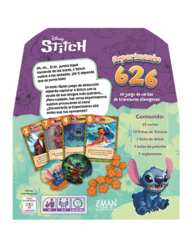 Disney stitch experimento 626