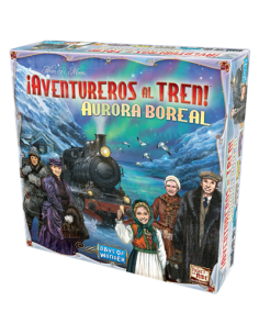 Juego de mesa ¡aventureros al tren! aurora boreal