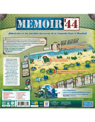 Juego de mesa memoir 44