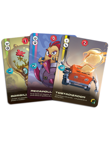 Juego de mesa rumblebots