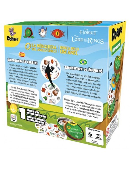 Juego de mesa dobble the lord of the rings