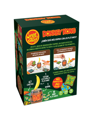 Juego de mesa jungle speed donkey kong