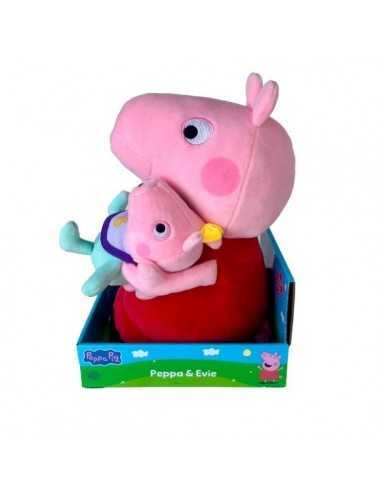 Peluche peppa pig con bebe