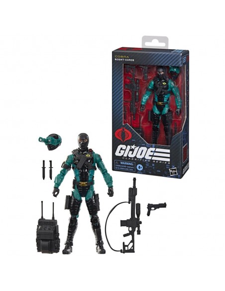 Figura hasbro g.i. joe classified series night - viper