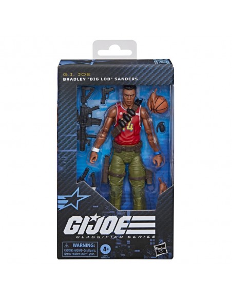 Figura hasbro g.i. joe classified series bradley pulgadasbig lob pulgadas sanders