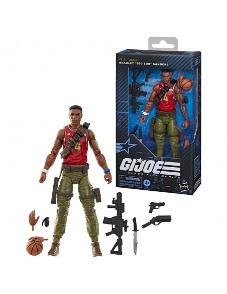 Figura hasbro g.i. joe classified series bradley pulgadasbig lob pulgadas sanders