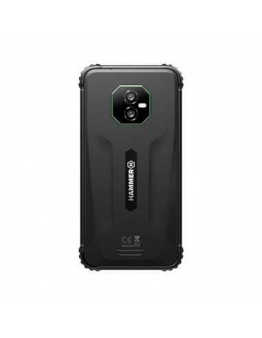 Telefono movil smartphone rugerizado hammer ranger 4g - 8gb - 256gb - 6 pulgadas - negro - verde
