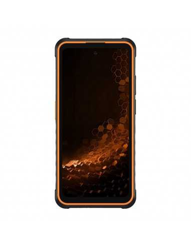 Telefono movil smartphone rugerizado hammer iron 6 5g - 6gb - 128gb - 6.56 pulgadas - negro - naranja