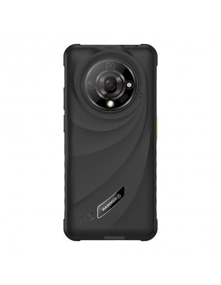 Telefono movil smartphone rugerizado hammer iron 6 5g - 8gb - 256gb - 6.56 pulgadas - negro