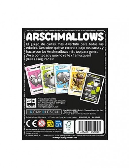 Juego de mesa arschmallows