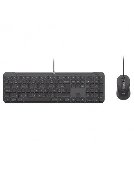 Teclado + raton logitech mk620 negro