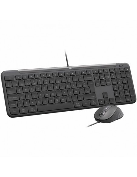 Teclado + raton logitech mk620 negro