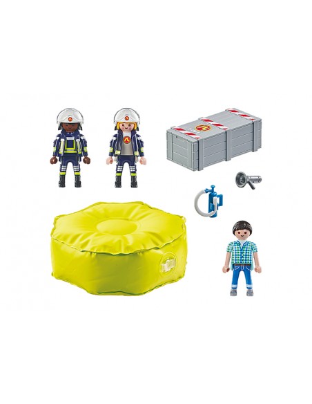 Playmobil bomberos con colchoneta Playmobil bomberos con colchoneta