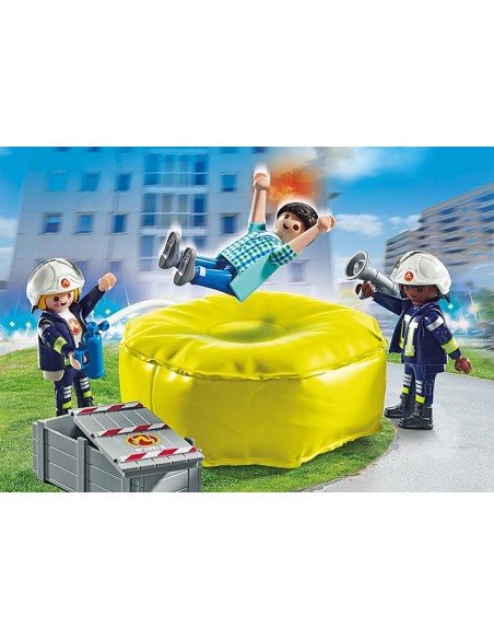 Playmobil bomberos con colchoneta Playmobil bomberos con colchoneta