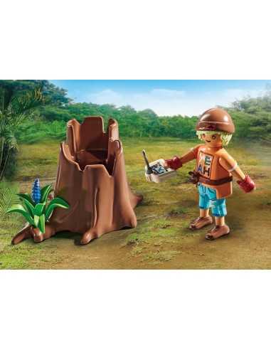 Playmobil observatorio con dimorphodon