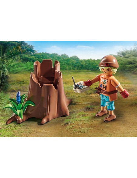 Playmobil observatorio con dimorphodon