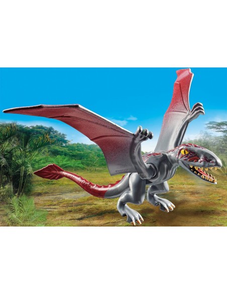 Playmobil observatorio con dimorphodon
