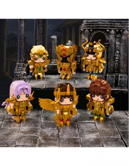 Taurus mini set construccion 15 -5 cm saint seiya Taurus mini set construccion 15 -5 cm saint seiya