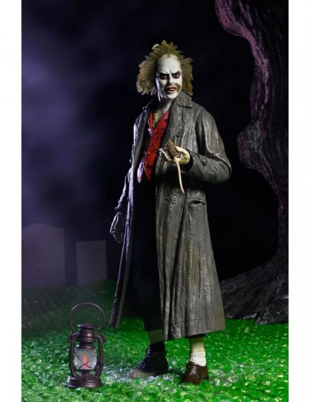 Ultimate beetlejuice tour guide the bio - exorcist scale action fig. 18 cm beetlejuice 1988 Ultimate beetlejuice tour guide the bio - exorcist scale action fig. 18 cm beetlejuice 1988