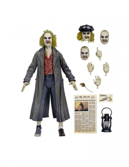 Ultimate beetlejuice tour guide the bio - exorcist scale action fig. 18 cm beetlejuice 1988 Ultimate beetlejuice tour guide the bio - exorcist scale action fig. 18 cm beetlejuice 1988