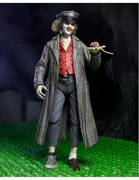 Ultimate beetlejuice tour guide the bio - exorcist scale action fig. 18 cm beetlejuice 1988 Ultimate beetlejuice tour guide the bio - exorcist scale action fig. 18 cm beetlejuice 1988