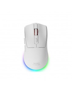 Raton inalambrico mars gaming mm - t3w blanco