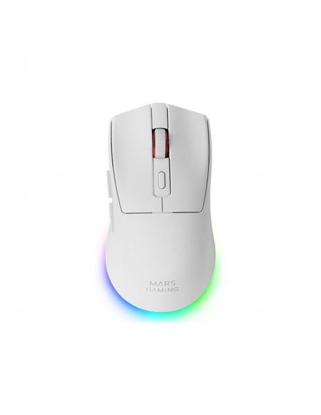 Raton inalambrico mars gaming mm - t3w blanco