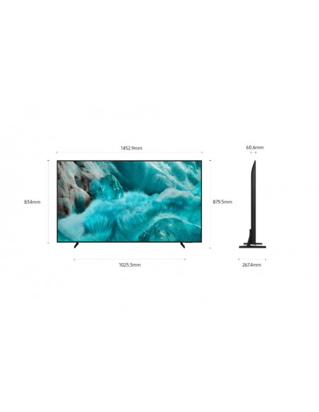 Tv samsung 65 pulgadas qled 4k uhd - tq65q7f - smart tv
