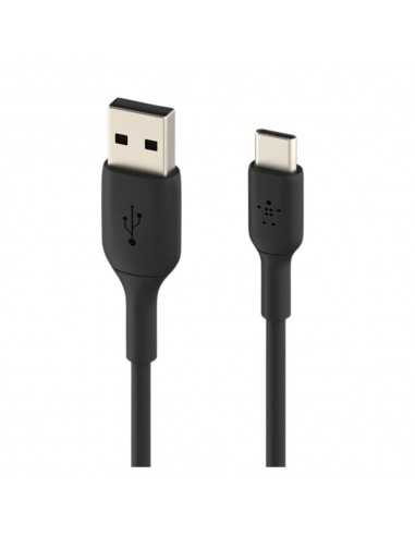 Cable usb tipo c a usb tipo a belkin 3m - macho - macho - negro