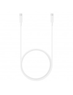 Cable usb tipo c samsung 1.8m - macho - macho - blanco