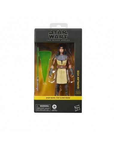 Figura hasbro star wars the clone wars the black series quinlan vos