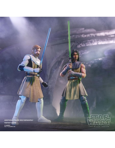 Figura hasbro star wars the clone wars the black series quinlan vos