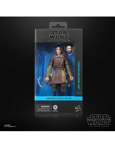 Figura hasbro star wars tales of jedi the black series jedi master dooku