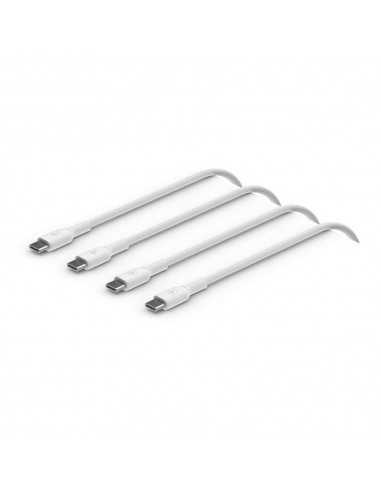 Cable usb tipo c belkin 1m - macho - macho - blanco 2 unidades