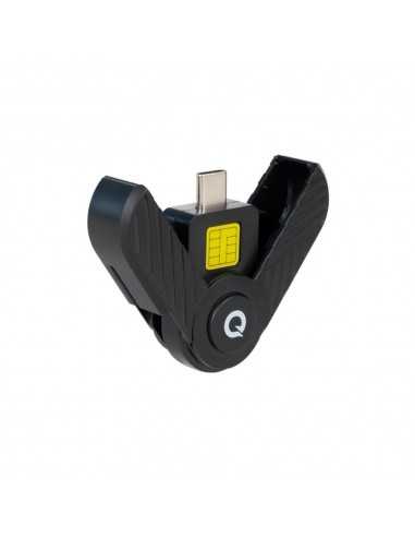 Lector dni usb tipo c tooq tqr - 3011b