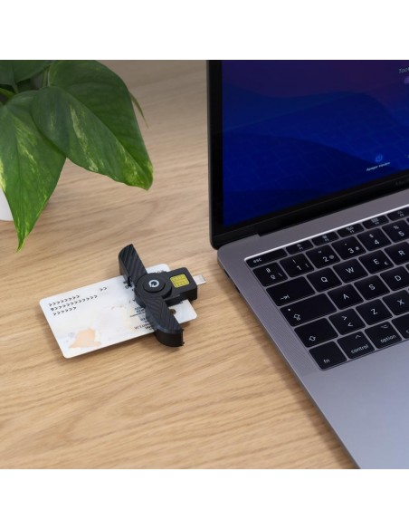 Lector dni usb tipo c tooq tqr - 3011b Lector dni usb tipo c tooq tqr - 3011b