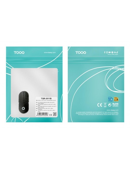 Lector dni usb tipo c tooq tqr - 3011b Lector dni usb tipo c tooq tqr - 3011b